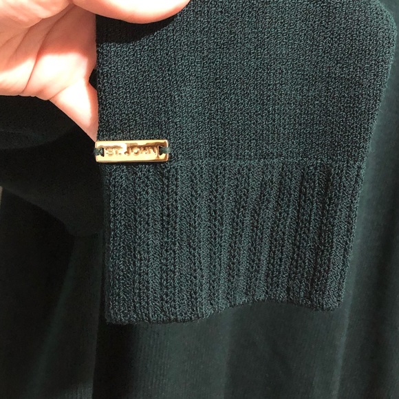 ⭐️St.John Sport Zip Up Jacket Green⭐️ - Picture 9 of 11